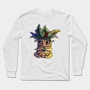 Watercolor drawing " Baby Mandrake" (Mandragora) Long Sleeve T-Shirt